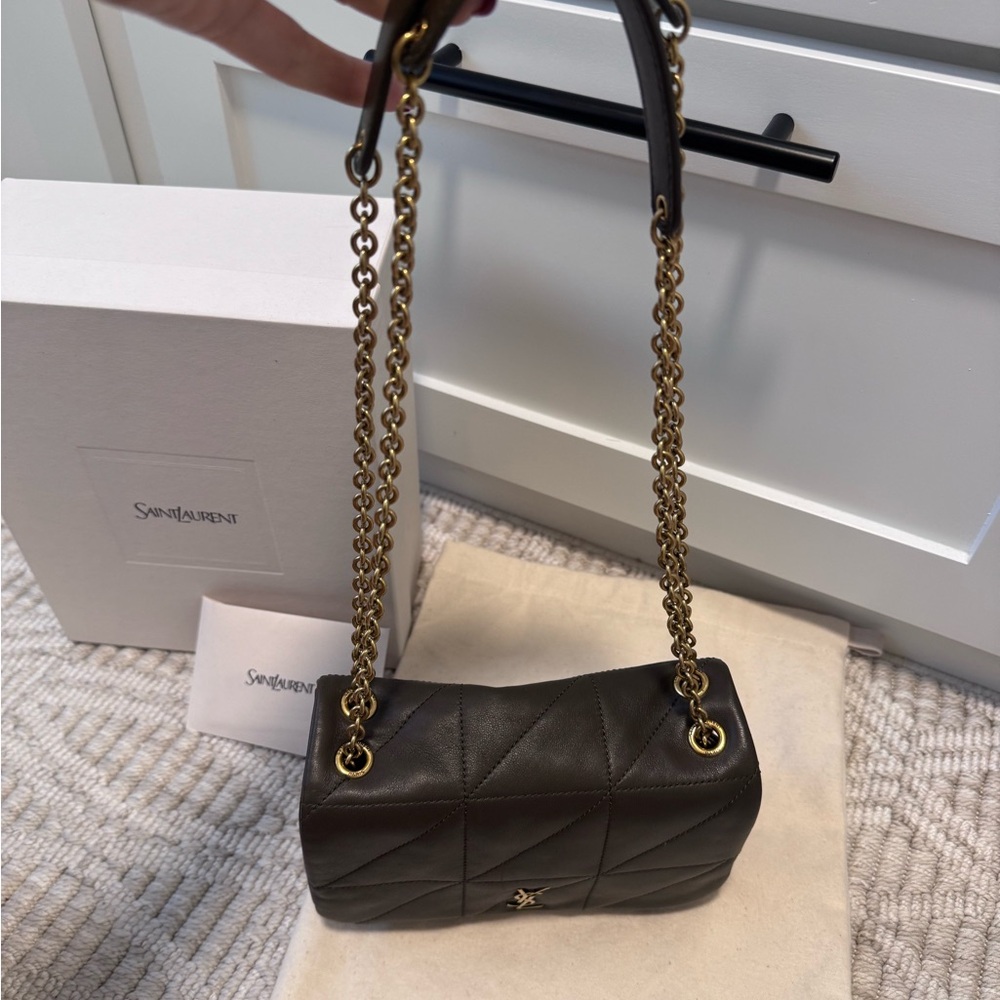 Saint Laurent Quilted Shoulder Bag - Picture 16 of 17